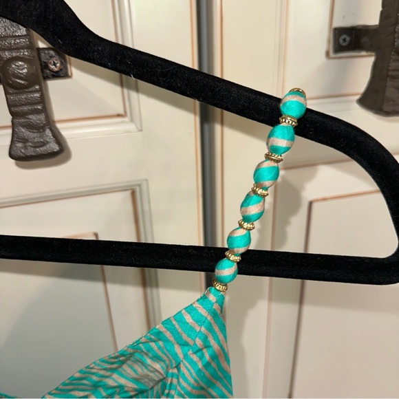 VIX PAULA HERMANNY 
Lyssa Wrap-Effect Printed Crepe De Chine Mini Dress (D11) - Picture 9 of 10